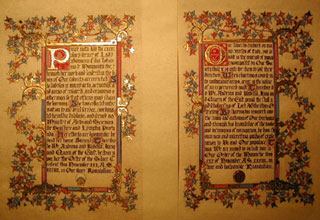 matching award scrolls for a couple