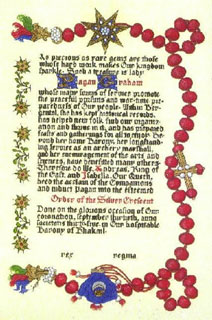 a service award scroll